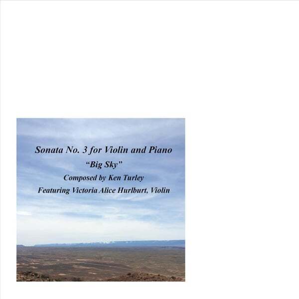Cover art for Sonata No. 3 for Violin and Piano "Big Sky"